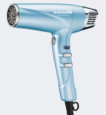 BaBylissPRO Nano Titanium High Speed Hair Dryer with New Dual Ionic Technology - BNT9100C